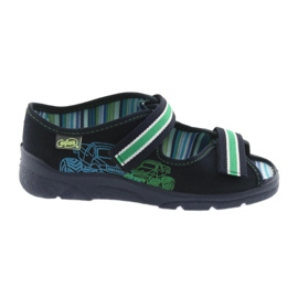 Sandalias befado calzado infantil 969X073 azul marino azul verde