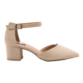 Zapatos de tacón beige en Spitz VICES