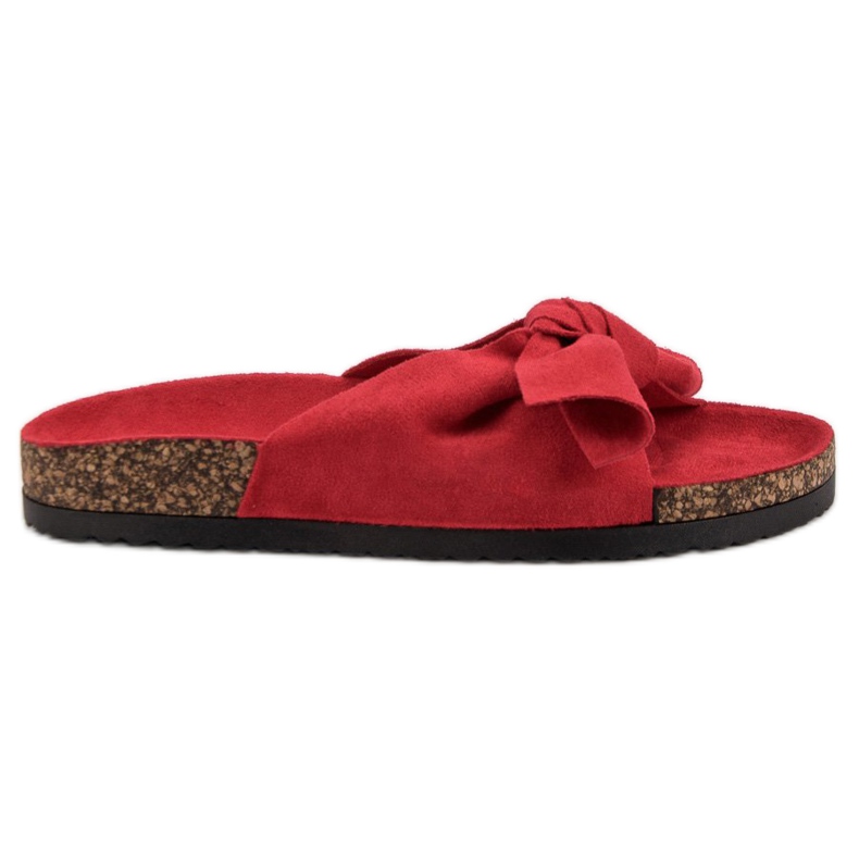 Zapatillas VINCEZA Con Lazo rojo