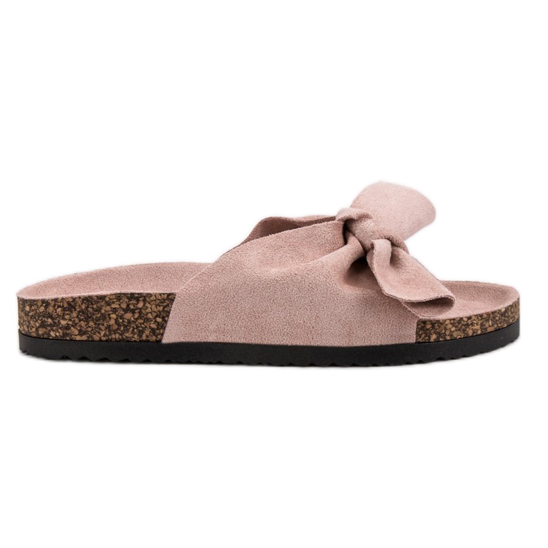 Zapatillas VINCEZA Con Lazo rosado