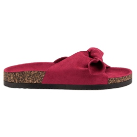 Zapatillas VINCEZA Con Lazo rosado