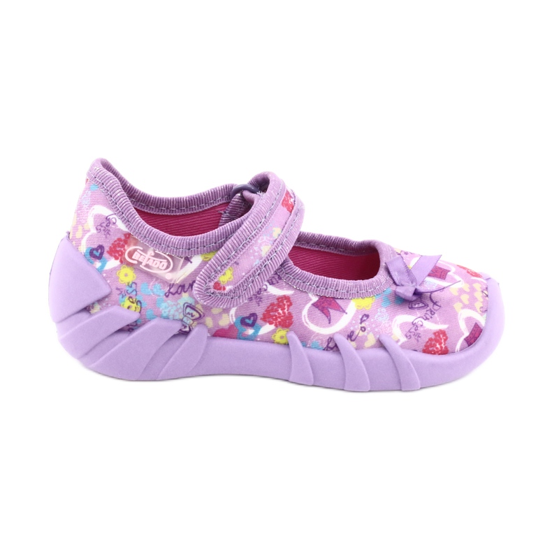 Calzado infantil befado 109P182 violeta multicolor