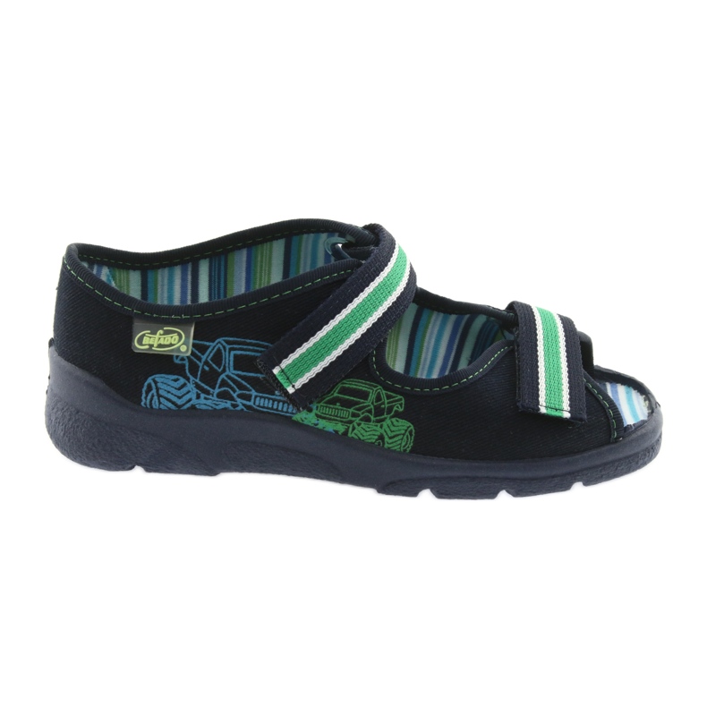 Calzado infantil befado hasta 23 cm 969X073 verde azul marino