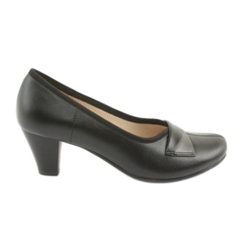 Bombas de cuero para mujer Gregors 570 Negro