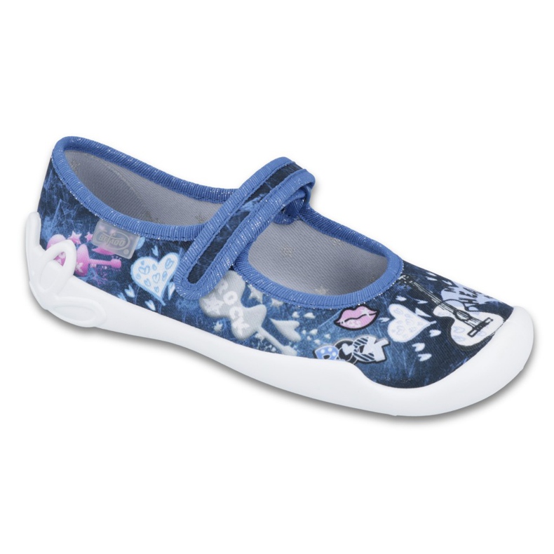 Calzado infantil befado 114Y349 azul multicolor