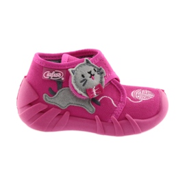 Calzado infantil befado 523P013 rosado gris