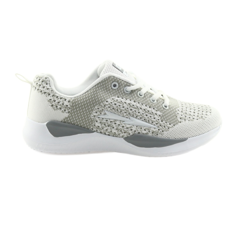 Deportivas de mujer blancas DK SA349 plantilla blanco-gris con viscoelástica Deportivas de mujer blancas DK SA349 plantilla blanco-gris con viscoelástica
