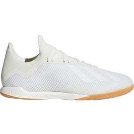 Zapatos de interior adidas X Tango 18.3 In M DB2439 blanco beige