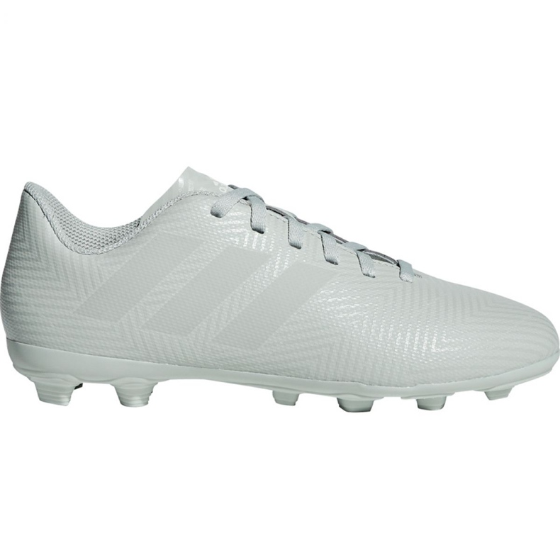 Las botas de fútbol adidas Nemeziz 18.4 FxG Jr DB2356 multicolor blanco