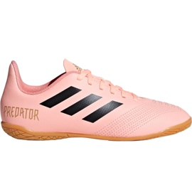 Zapatos de interior adidas Predator Tango 18.4 In Jr DB2337 multicolor rosado