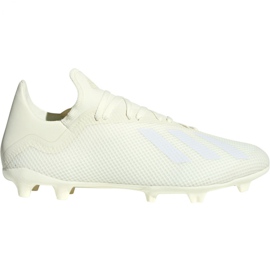Botas de fútbol adidas X 18.3 Fg M DB2184 multicolor blanco