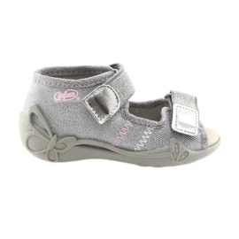 Calzado infantil befado 342P002 plateado gris