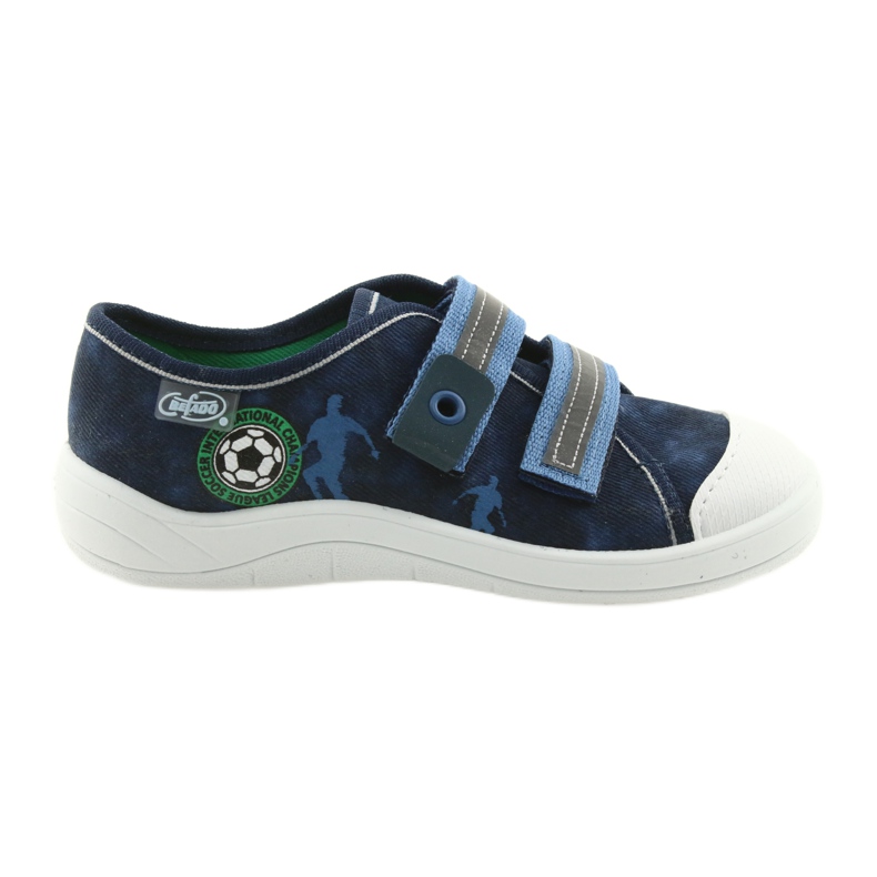 Zapatillas de niños befado 672X063 bola azul azul marino
