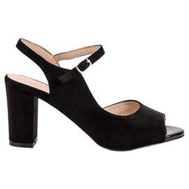 Salones asimétricos VINCEZA negro