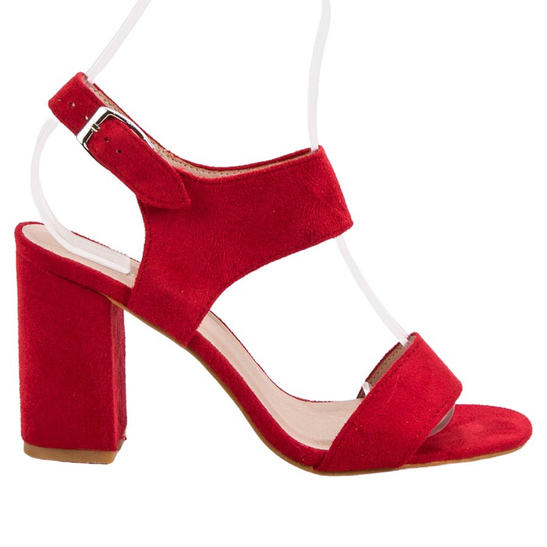 Sandalias rojas VINCEZA rojo