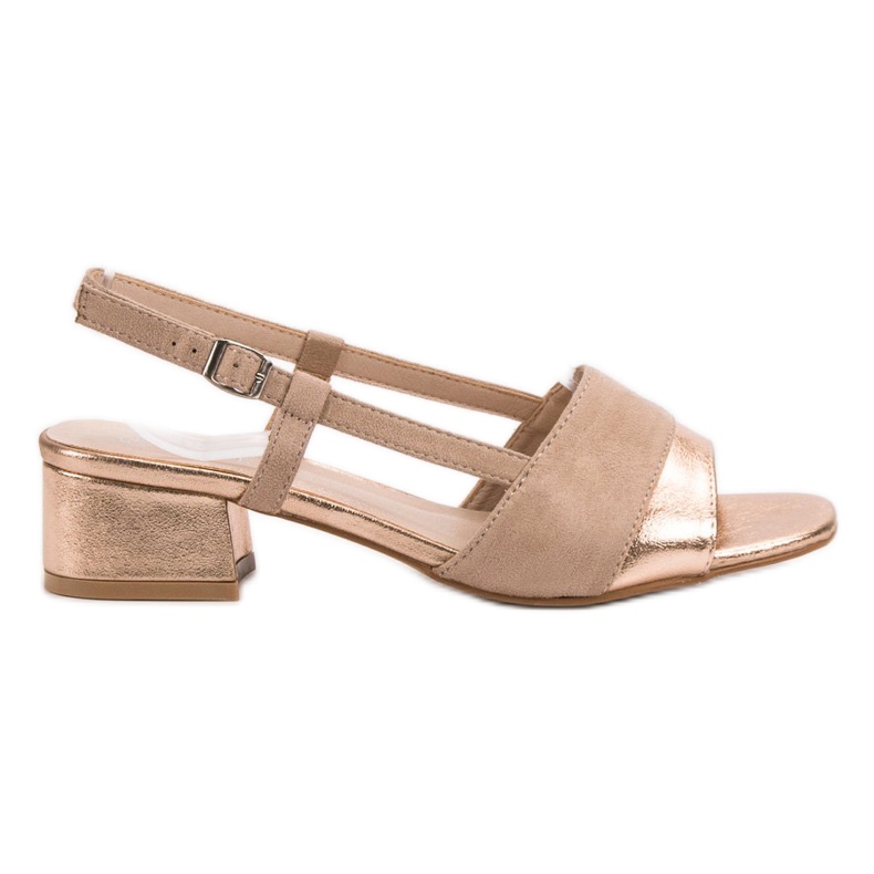 Sandalias VINCEZA en polvo rosado