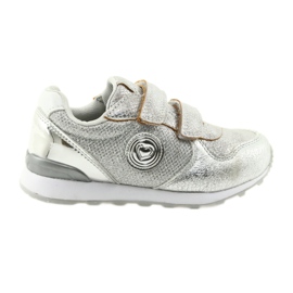 Zapatillas deportivas plateadas American Club ES26 gris