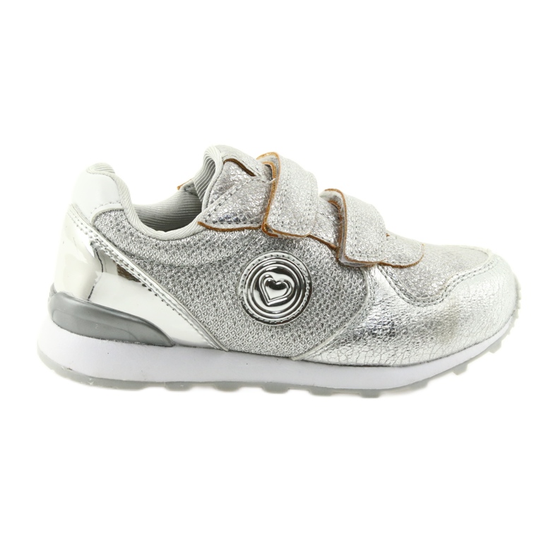 Zapatillas deportivas plateadas American Club ES26 gris