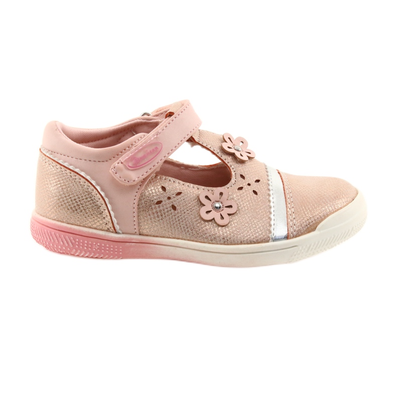 Bailarinas de niña florista American Club GC20 gris amarillo rosado