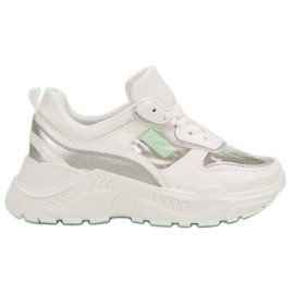 Zapatillas Transparentes blanco