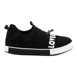Bestelle Zapatos deportivos sin cordones Love negro