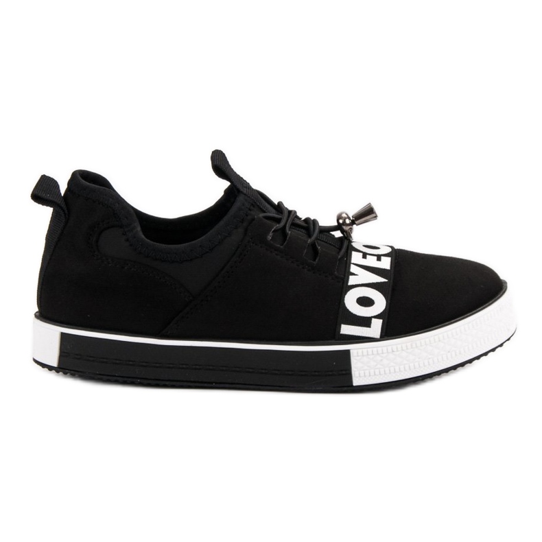 Bestelle Zapatos deportivos sin cordones Love negro