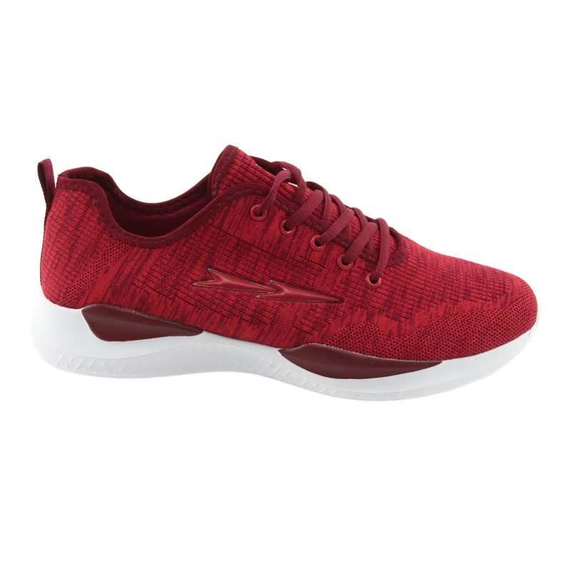 Inserto de espuma de memoria roja deportiva para hombres DK rojo