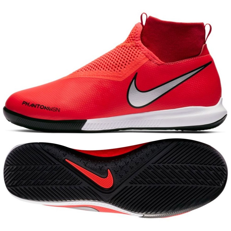 Zapatos de interior Nike Phantom Vsn Academy Df Ic Jr AO3290-600 rojo rojo Zapatos de interior Nike Phantom Vsn Academy Df Ic Jr AO3290-600 rojo rojo