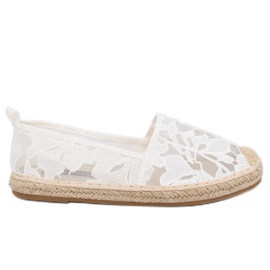Alpargatas caladas blancas 68-130 Blanco