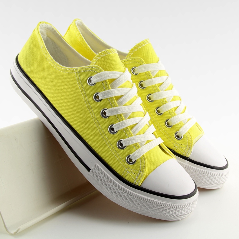 Zapatillas clásicas amarillas de mujer XL03 L.YELLOW II-GAT amarillo