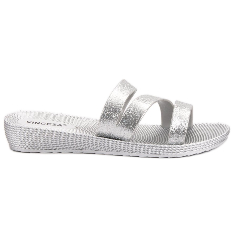Pantuflas VINCEZA Plata gris