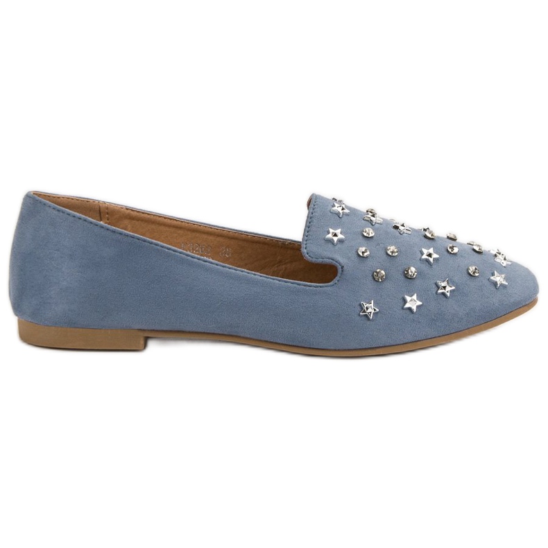 Señores azules con adornos Señores azules con adornos