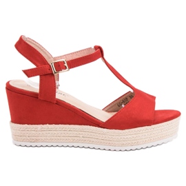 Seastar Alpargatas Sandalias Rojas rojo