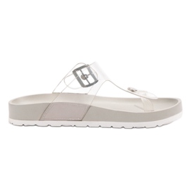 Seastar Chanclas transparentes gris