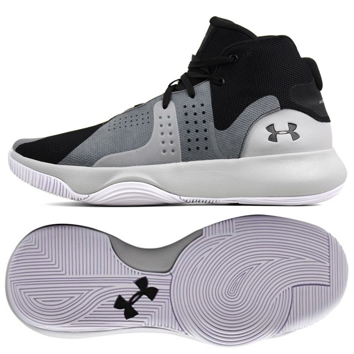 Zapatillas de baloncesto Under Armour Ua Anomaly M 3021266 003 negro multicolor