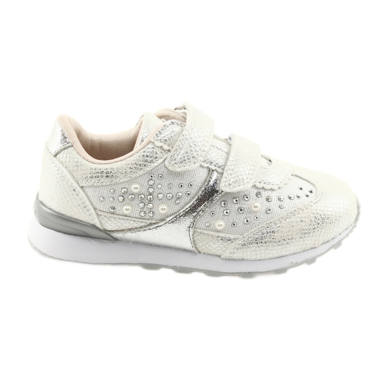 Deportivo chicas American Club ES19 plata blanco gris