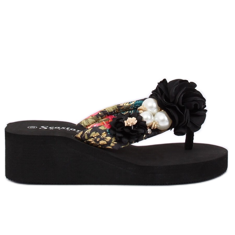 Negro CK93P Suelas de espuma negras Negro CK93P Suelas de espuma negras