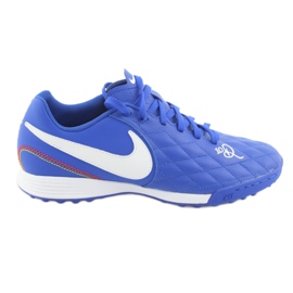Zapatillas de fútbol Nike Tiempo Legend 7 Academy 10R Tf M AQ2218-410 azul azul