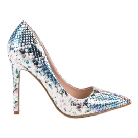 Seastar Tachuelas con estampado animal multicolor