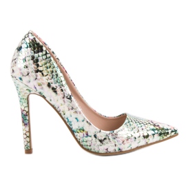 Seastar Tachuelas con estampado animal multicolor