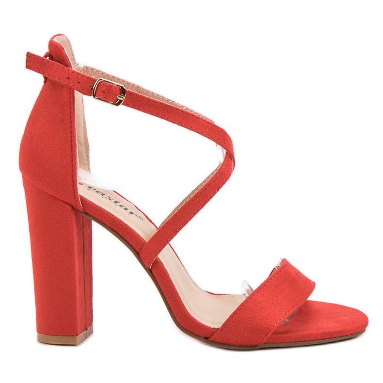 Seastar Sandalias rojas elegantes rojo