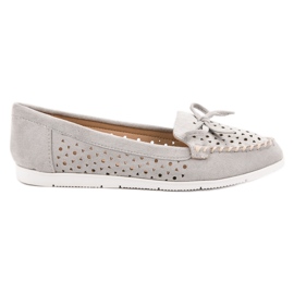Seastar Mocasines grises calados