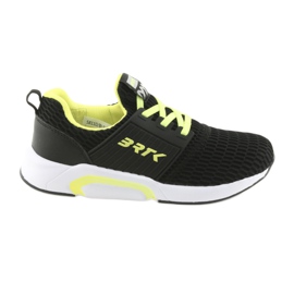 Bartek 55110 Zapatillas deportivas negras sin cordones negro amarillo