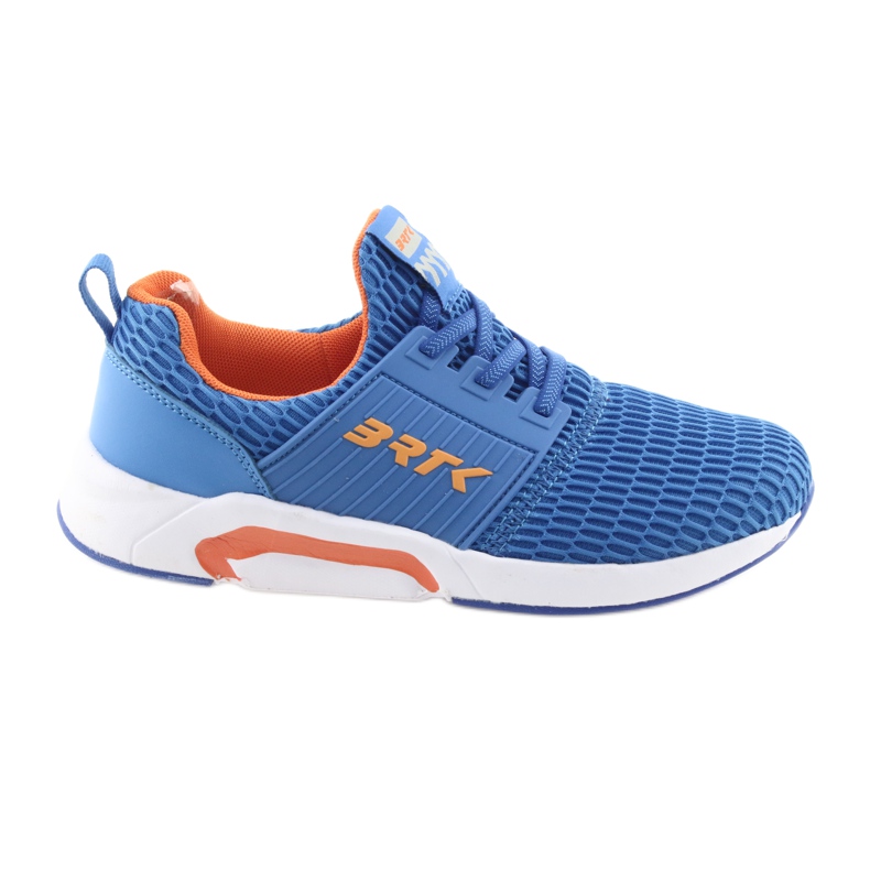 Bartek 55110 Zapatillas deportivas azules sin cordones naranja