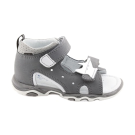 Sandalias niño nabos Bartek 51489 gris blanco