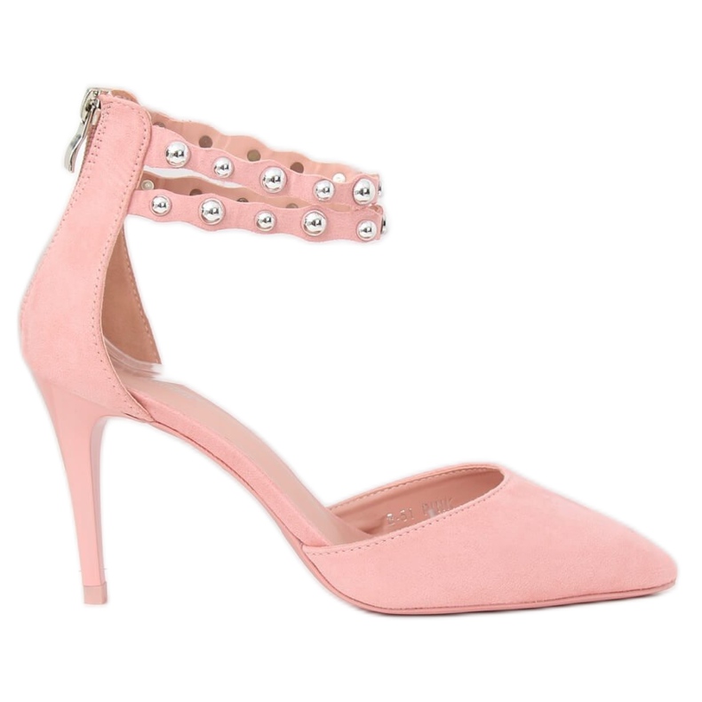 Rosa B-51 Alfileres rosados con tachuelas Rosa B-51 Alfileres rosados con tachuelas