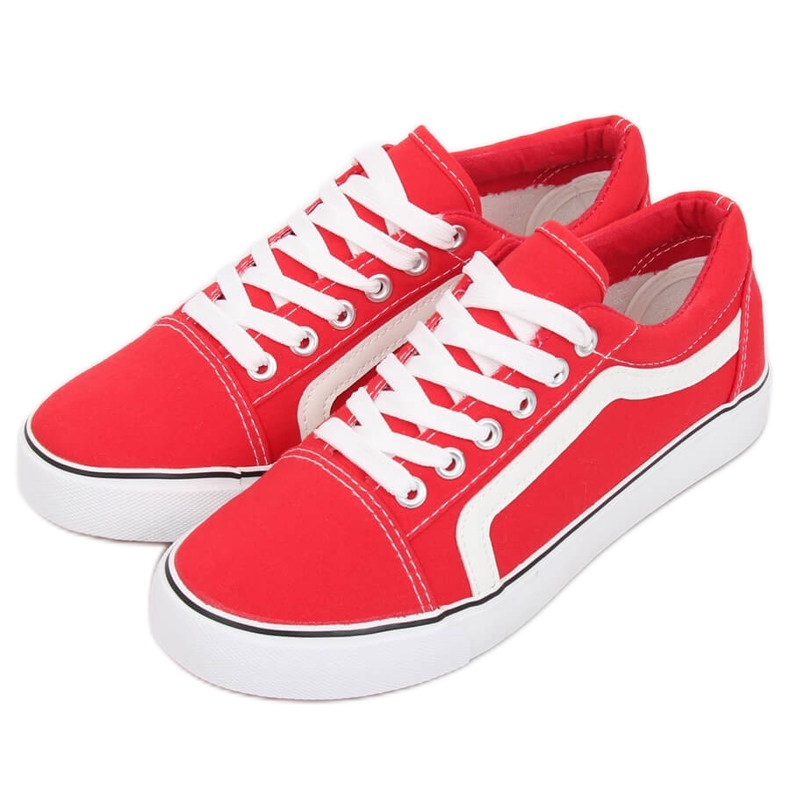 Zapatillas de mujer rojas BL117P Red rojo