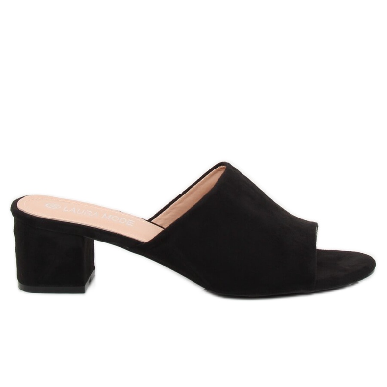 Tacones negros QL-89 Black