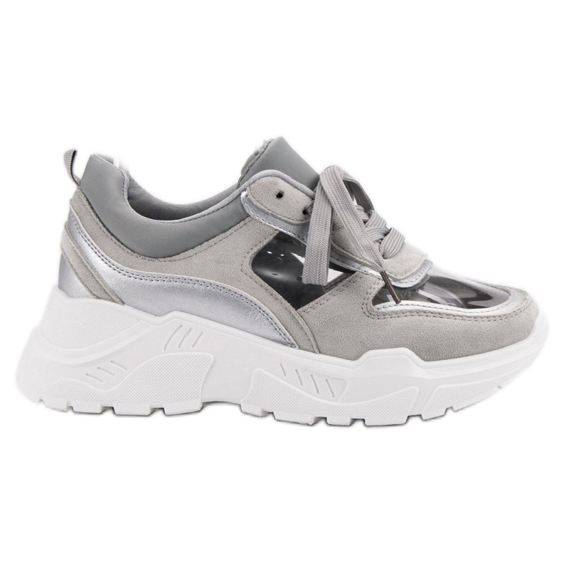 Zapatillas Transparentes gris
