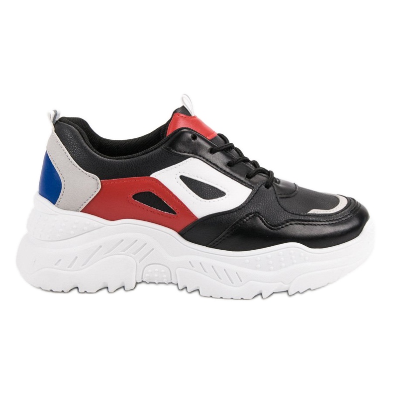 Zapatillas en la plataforma negro Zapatillas en la plataforma negro